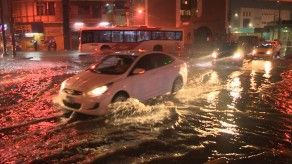 Inundaciones y caída de árboles en varios puntos del país