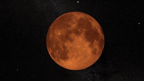 Así se vio el eclipse lunar total y la luna de sangre