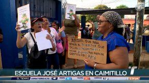 Padres de familia de una escuela en Caimitillo piden ejecutar los fondos del FECE