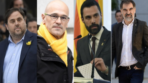 Políticos catalanes encarcelados hablan antes de su juicio