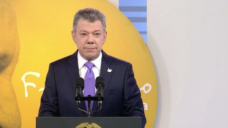 Santos anuncia cese bilateral del fuego con el ELN