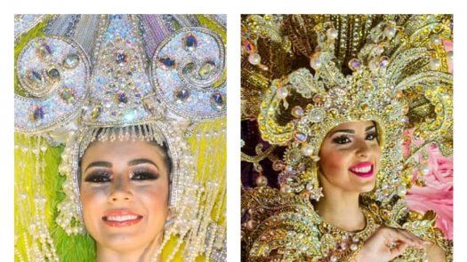 Mucha fantasía en el paseo nocturno del Sábado de Carnaval en Las Tablas