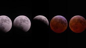 Periodos de la Luna de sangre.&nbsp;