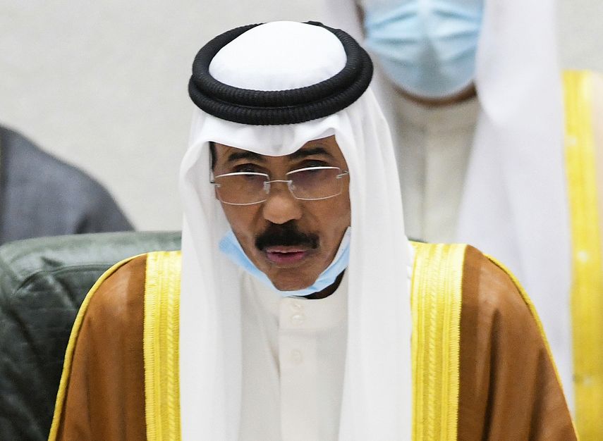 El emir jeque de Kuwait