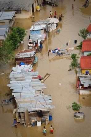 Inundaciones en Venezuela y Colombia