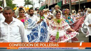 Confección de la pollera