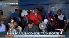 Transportistas de Panamá Oeste se van a paro indefinido