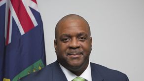 Andrew Fahie, primer ministro de las Islas Vírgenes.