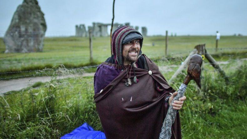 solsticio de verano de stonehenge amanecer