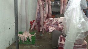 MINSA decomisa 58 libras de carne de cerdo en descomposición