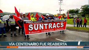 Reabren la vía Centenario tras tres horas de cierre