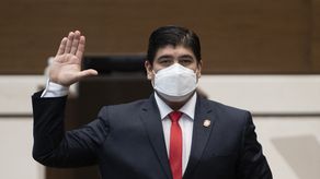 El presidente de Costa Rica, Carlos Alvarado﻿.