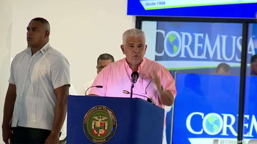 El presidente José Raúl Mulino se pronuncia ante los cierres de vías en Panamá.