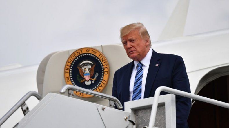 Tuits, reuniones y eventos para recaudar fondos: las verdaderas vacaciones de Trump