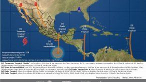 Se forma la tormenta tropical Emilia lejos de costas del Pacífico mexicano