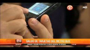 Crean sistema para leer saldo de Metro Bus desde teléfono móvil