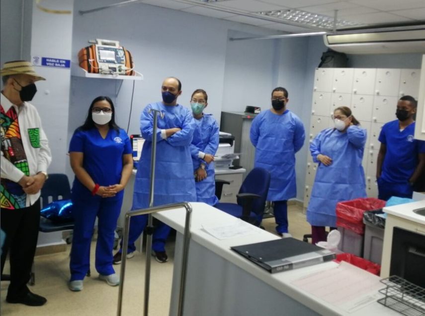 El Cuarto de Urgencia  la Policlínica Dr. Carlos N. Brin había cerrado para realizarle mejoras.