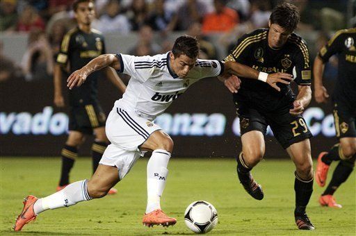 Real Madrid golea a Galaxy 5-1 en partido amistoso