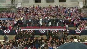 Trump celebra el poderío y la unidad de EEUU con polémico desfile de 4 de julio