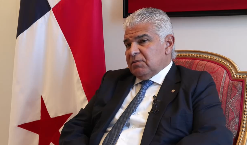 Presidente José Raúl Mulino en entrevista con EFE.&nbsp;