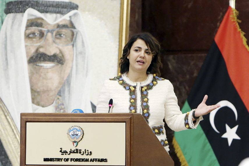 La ministra libia de Relaciones Exteriores