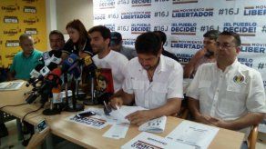 La oposición venezolana convoca a un trancazo informativo este lunes