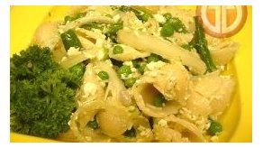 Ensalada de Conchitas y vegtales.