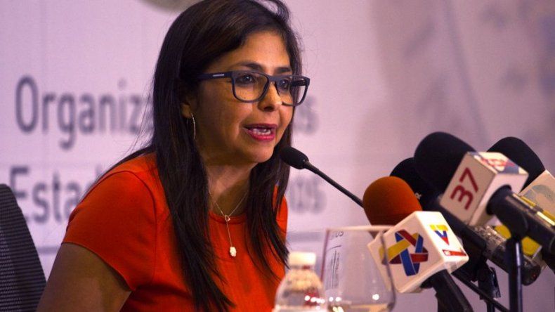 La canciller venezolana acusa a Almagro de sabotear el diálogo en Venezuela