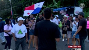 Residentes de San Vicente protestan en Chilibre&nbsp;