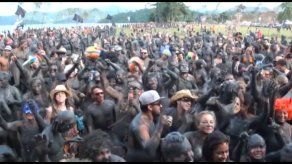 El barro es el único disfraz en la fiesta de carnaval más exótica de Brasil