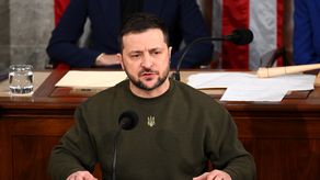 El presidente de Ucrania, Volodimir Zelenski.