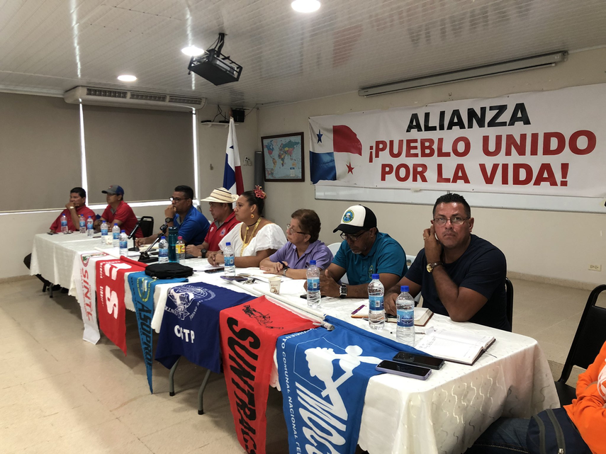 Grupos sociales piden la derogación del contrato con Minera Panamá.&nbsp;