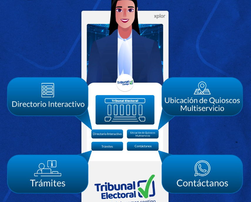 Tribunal Electoral lanza asistente virtual con IA en Ancón