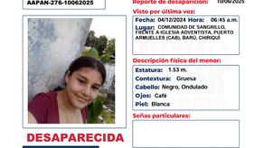 Activan Alerta Amber por desaparición.