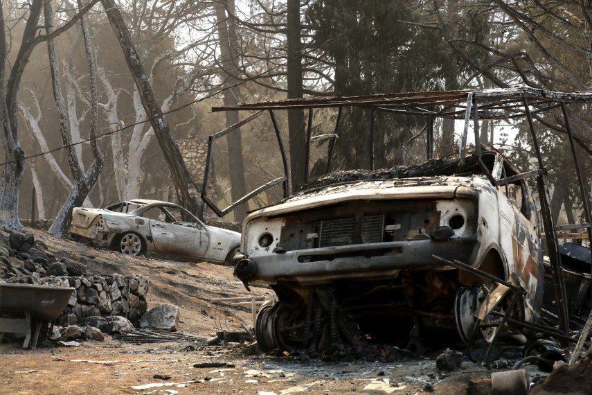 El fuego trae los peores recuerdos a los vecinos de la cercana Paradise