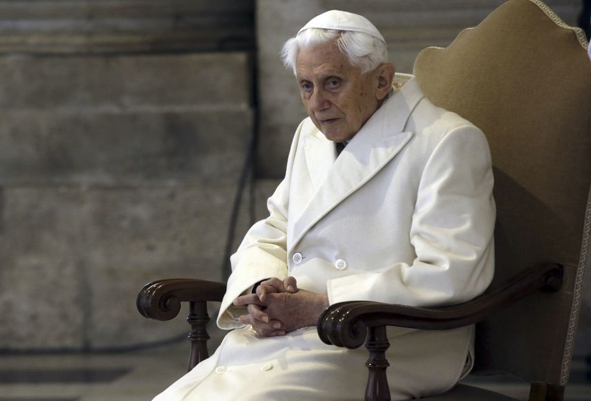 Papa emérito Benedicto XVI.