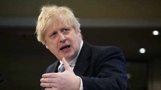 Boris Johnson, primer ministro británico.