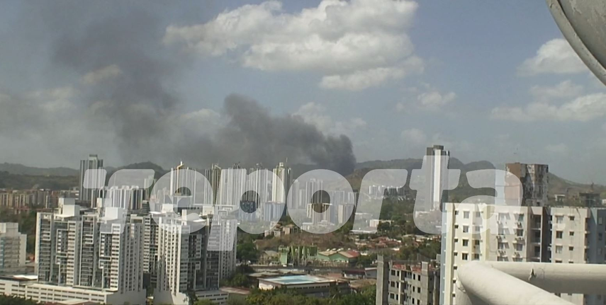 Incendio en Cerro Patacón