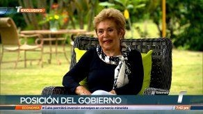 Expresidenta Mireya Moscoso habla sobre situación del país y mesa de diálogo