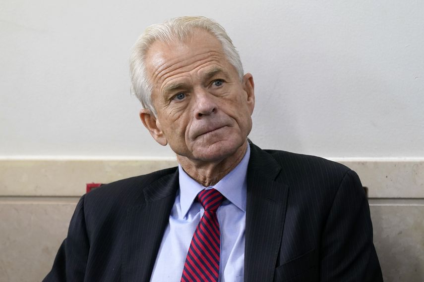 El ex asesor comercial de la Casa Blanca Peter Navarro.