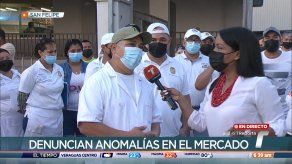 Arrendatarios del Mercado San Felipe Neri protestan por cobro de estacionamientos