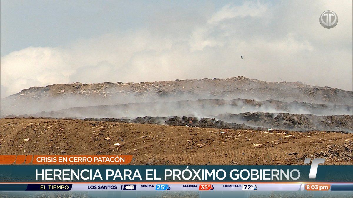 Ministro de Ambiente anuncia que el próximo gobierno deberá resolver el problema de Cerro Patacón