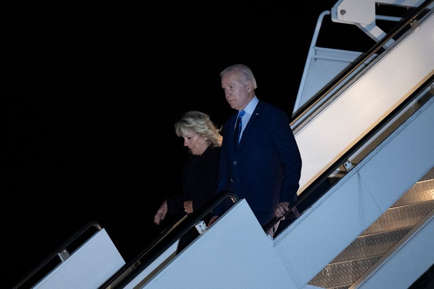 Joe Biden y Jill Biden.
