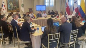 Reunión de representantes de las direcciones de Migración de Panamá, Colombia, Costa Rica y Estados Unidos.