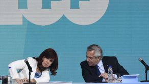 &nbsp;Cristina Fernández de Kirchner y Alberto Fernández.