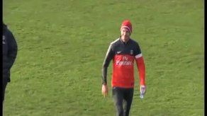 Beckham se entrena por primera vez con sus nuevos compañeros del PSG