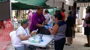 Realizan Censo de Salud Preventiva en el Parque Santa Ana hasta el viernes