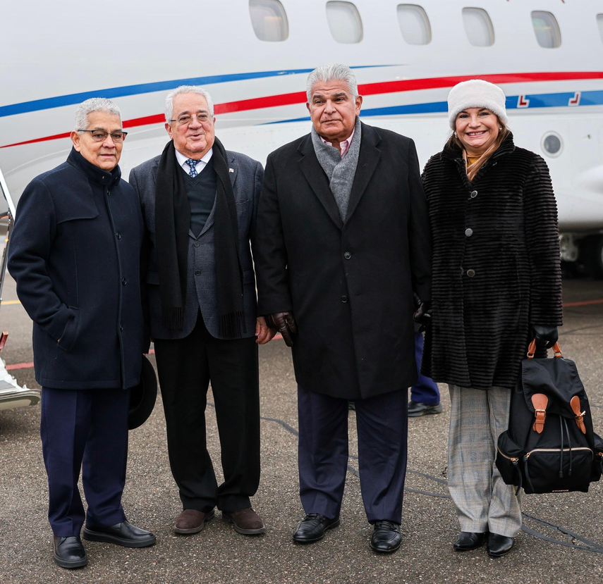 Presidente Mulino llega al Foro Económico Mundial&nbsp;