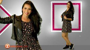 Estampados florales sobre fondo oscuro