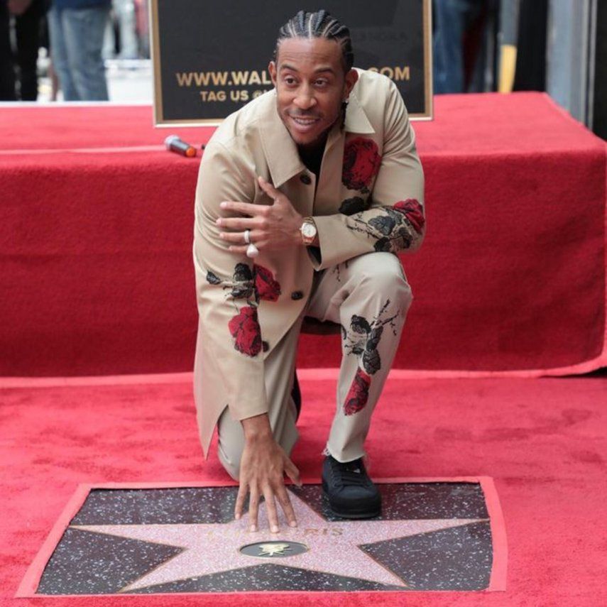 Ludacris Entra Al Icónico Paseo De La Fama De Hollywood